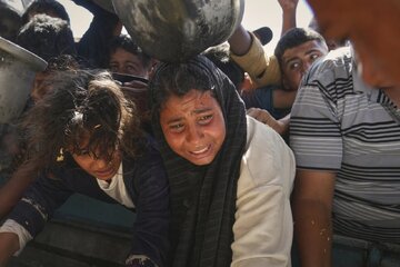 Qəzzadan yeni görüntülər; Mülki insanların həyatı üçün təhlükə. Xəbərdarlıq! \ FOTO